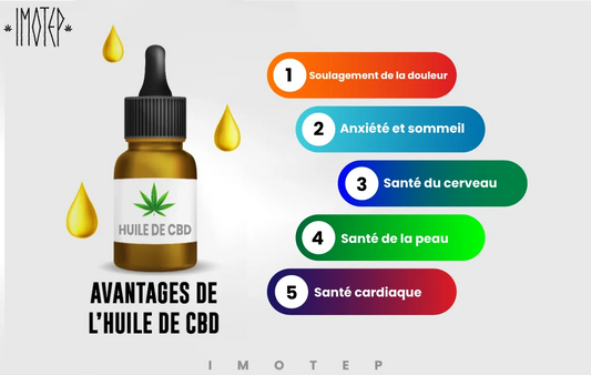 Cinq bienfaits inattendus de l'huile de CBD